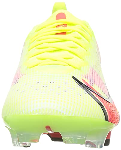 Nike Vapor 14 Elite FG, Zapatillas de fútbol Unisex Adulto, Volt BRT Crimson Black, 40 EU