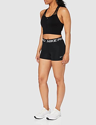 NIKE W NP 365 Short 3" Shorts, Womens, Black/(White), S