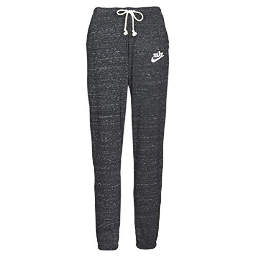 NIKE W NSW Gym VNTG Pant Pantalones de Deporte, Mujer, Black/Sail, S