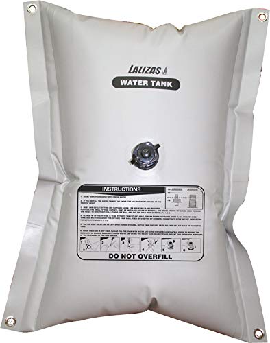 Nuova Rade Water Tanks 29x59in-150Lt-Grey Tanques de Agua Flexibles 29x59in-150Lt-Gris, 40 Gallon