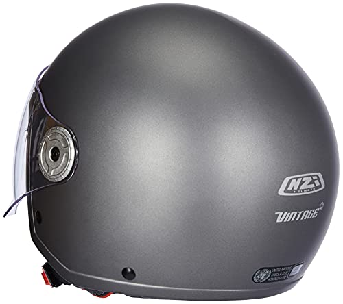 NZI Vintage 3 Casco, Sin género, Antracite, L