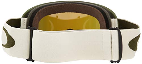 Oakley Frame 2.0 XL Ski Goggles, Unisex Adulto, Dark Brush Grey/Fire Iridium/Persimmon