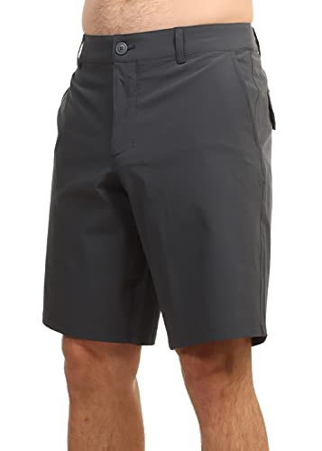 O'Neill Pm Hybrid Chino Shorts, Pantalones Cortos para Hombre, Gris (8026 Asphalt), XL