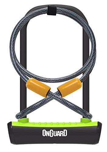 OnGuard Neon U-Lock/Cable Verde