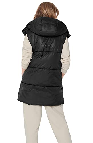 Only Onldemy Otw Noos-Riñonera Acolchada Chaqueta, Negro, XL para Mujer