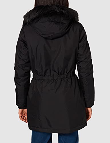 Only Onliris CC Otw-Parca para Invierno Chaqueta, Negro. Detalles: Negro, XS para Mujer