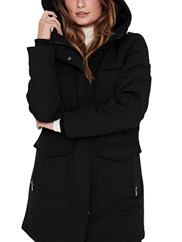 Only Onlmaastricht Otw Noos-Parka Chaquetas, Negro, XS para Mujer