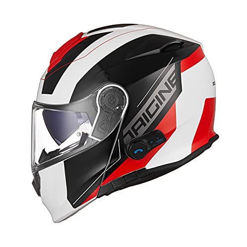 ORIGINE Casco Moto Modular Integral con Bluetooth ECE 22-05 Homologado con Doble Visera