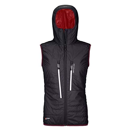 Ortovox Swisswool PIZ Boè Vest Chaleco, Mujer, Black Raven, M