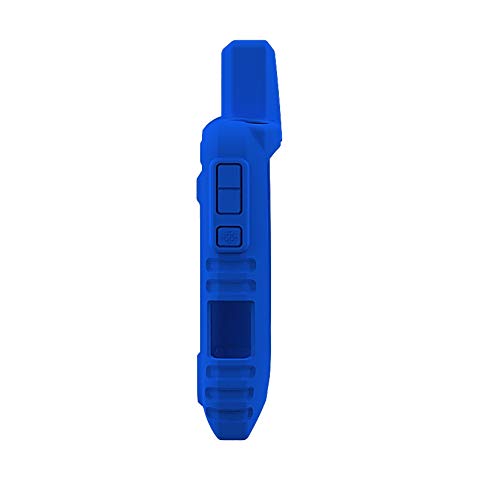 Pack de protección para Garmin Alpha 200 protector de Pantalla irrompible y Funda silicona (Azul)