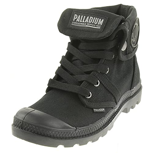 Palladium Pallabrouse Baggy, Zapatillas Altas Hombre, Negro (Black/Black 466), 43 EU