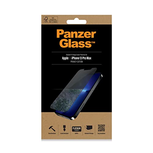 PanzerGlass - Protector de pantalla para iPhone 13 Pro Max 2021 (6,7")