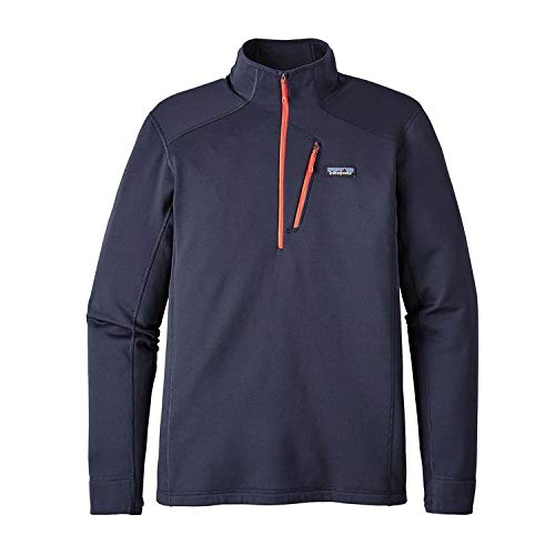 Patagonia Crosstrek 1/4 Zip Polar, Hombre, Azul Marino, XL