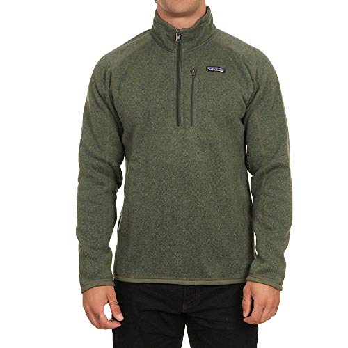 PATAGONIA M's Better Sweater 1/4 Zip Sudadera, Industrial Green, S para Hombre