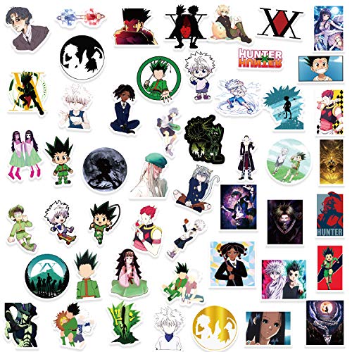 Pegatinas 198 PCS Anime Combo Vinilo adhesivo para portátil Waterbottle Skateboard Equipaje Hydro Flask Phone Pad Guitar Decal Stickers Pack para adultos adolescentes niñas