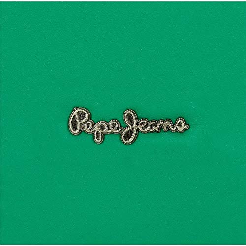 Pepe Jeans Aina Billetero con Monedero Verde 10x8x3 cms Piel sintética