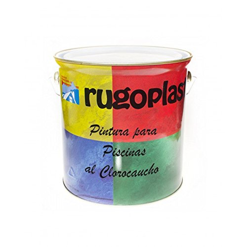 Pintura Piscinas al Clorocaucho Azul/Blanco (5Kg, Azul H 24) Envío GRATIS 24h.