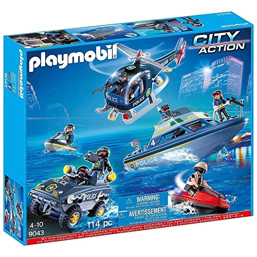 PLAYMOBIL - Set de policía - 9043