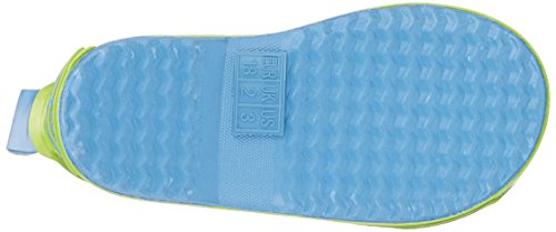 Playshoes Bota de Agua Cocodrilo, Botas de Goma de Caucho Natural Unisex niños, Azul (Blau 7), 20 EU