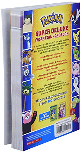 Pokemon: Super Deluxe Essential Handbook: The Need-to-know Stats and Facts on over 800 Characters!