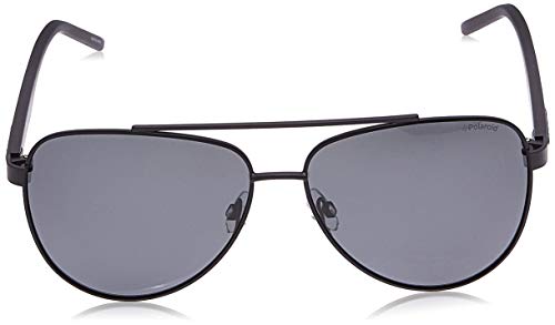 Polaroid PLD 2043/S M9 807 61 Gafas de Sol, Negro (Black/Grey Pz), Hombre