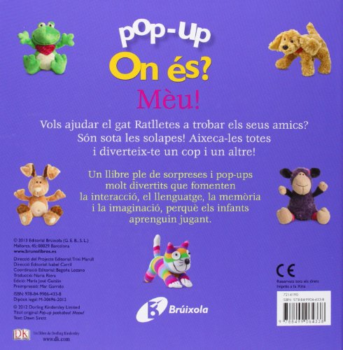 Pop-up On és? Mèu! (Catalá - A PARTIR DE 0 ANYS - MANIPULATIUS (LLIBRES PER TOCAR I JUGAR), POP-UPS - Pop-up On és?)