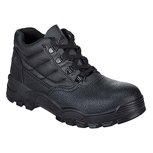 Portwest FW10BKR48 - Bota S1P (talla del Reino Unido 13, talla europea 48), color negro