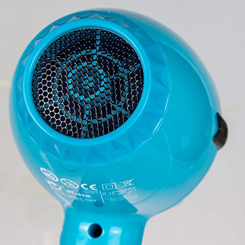 POSTQUAM ID Italian Design | Secador de Pelo Profesional 3 Modos de Calor, 2 Velocidades de Color Azul - 2200W, 8432729060928