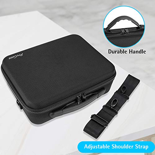 ProCase Estuche Rígido Protector para dji Mini 2 / dji Mini 2 Fly More Combo y Accesorios, Bolsa Duradera de Viaje para dji Mini 2 Drone Quadcopter (Solo Estuche) -Negro