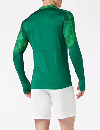 PUMA Cup Training 1/4 Zip Top Top, Hombre, Alpine Green-Pepper Green, S