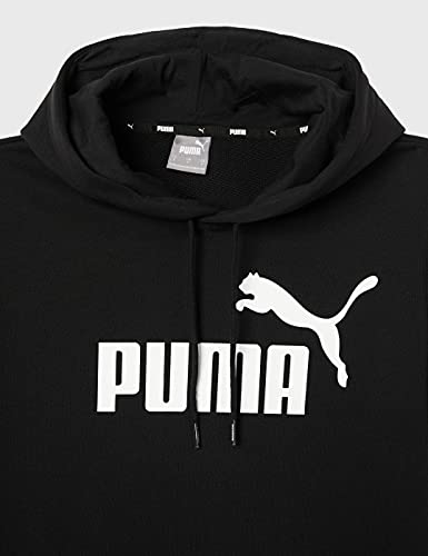 PUMA ESS Big Logo Hoodie TR Sudadera, Hombre, Black, M