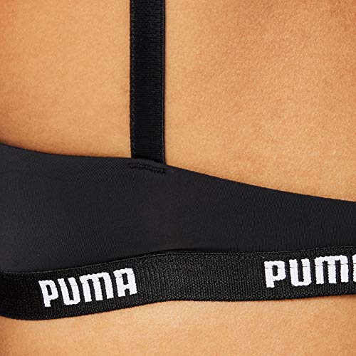 PUMA Pushup Bra 1p Hang Sujetador Deportivo, Negro (Black), 90B para Mujer