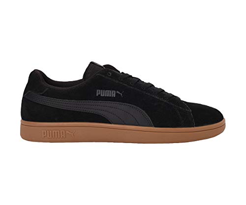 PUMA Smash v2, Zapatillas, para Unisex adulto, Negro (Puma Black-Puma Black), 42 EU