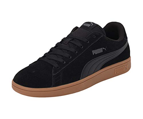 PUMA Smash v2, Zapatillas, para Unisex adulto, Negro (Puma Black-Puma Black), 42 EU