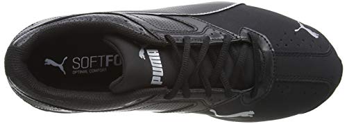 PUMA Tazon 6 FM, Zapatillas, para Hombre, Negro (Puma Black-Puma Silver), 44 EU