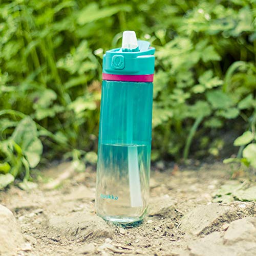 Quokka Quick SIP - Bondi 830 ML | Botella de Agua Deportiva Reutilizable de Tritan sin BPA - Fácil Apertura con Boca de Silicona Anti-Goteo