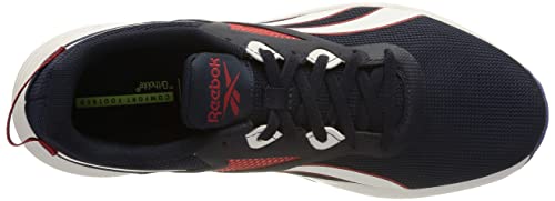 Reebok Lite Plus 3.0, Zapatillas Hombre, Azul (Vector Navy/Vector Red/FTWR White), 42.5 EU