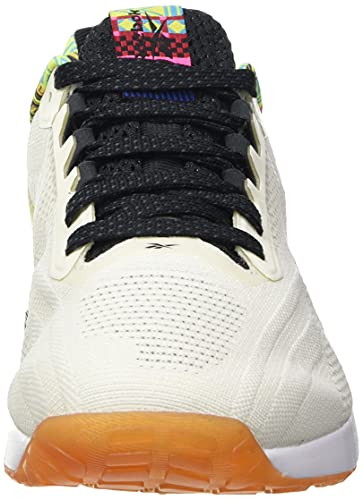 Reebok Nano X1 Lux, Zapatillas Deportivas Hombre, Chalk/Negro/RBKLE7, 44 EU