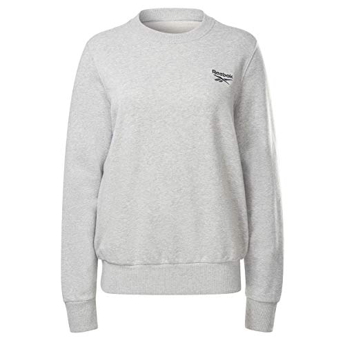 Reebok Ri French Terry Crew Sudadera, Mgreyh, M para Mujer