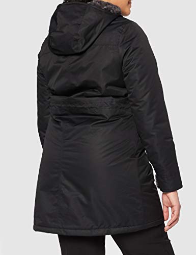 Regatta Rimona, Chaqueta Parka Impermeable con Capucha y Aislamiento, Mujer, Negro, 44