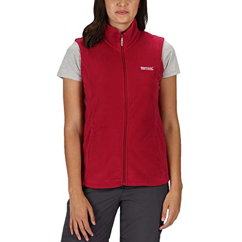 Regatta Sweetness II Chaleco Polar, Mujer, Rojo (Dark Cerise/Duchess), 22