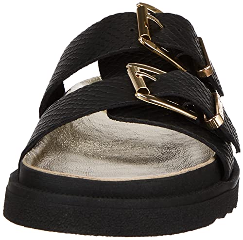 Replay Goya Snake, Pantuflas Mujer, 003 Black, 39 EU