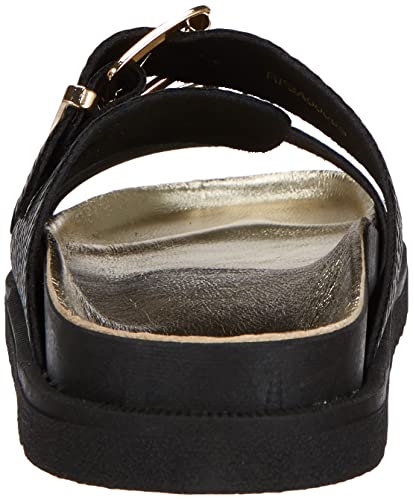 Replay Goya Snake, Pantuflas Mujer, 003 Black, 39 EU