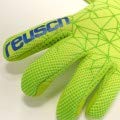 Reusch Pure Contact S1 Guantes de Portero, Infantil, Lima/Amarillo, 4