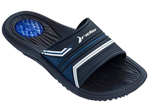 Rider Montana VIII 82497 - Chanclas de baño para hombre (47 UE, azul 20729)