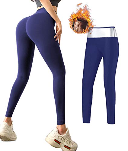 ROOTOK Leggins Deportivos Mujer, Pantalones Deportivos Mujer, Mallas de Deporte de Mujer, Leggins Anticeluliticos Cintura Alta, Mallas Fitness Push Up para Deporte Running Yoga Gym (M)