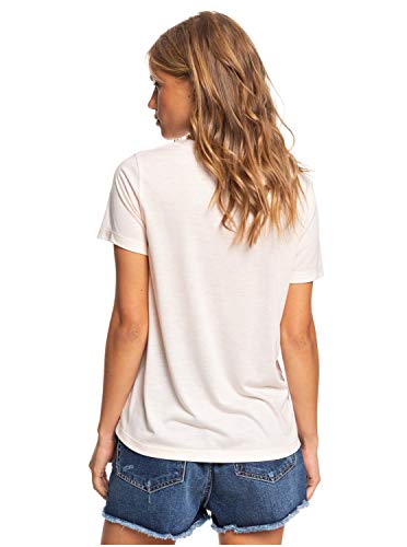 Roxy Chasing The Swell - Camiseta para Mujer Camiseta, Mujer, Peach Blush, M