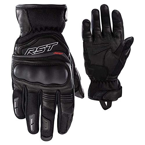 RST Urban Air 3 Mesh Vented CE Guantes de motocicleta para mujer (negro, XL)