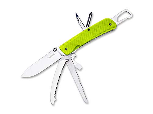 Ruike Trekker LD43 Yellow Navaja, Unisex Adulto, Amarillo, 19,9 cm