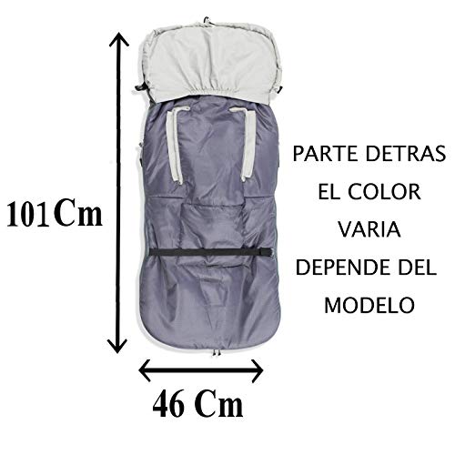 Saco de Silla de Paseo UNIVERSAL-INVIERNO-IMPERMEABLE (dino en coche)